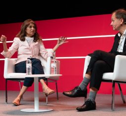 Kaniz Mahdi and Laurent Leboucher - Mobile World Congress Barcelona 2025