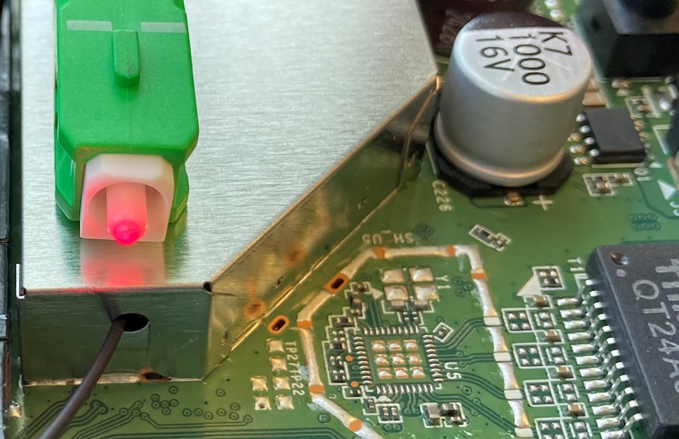 Orange - crayon optique / optical pencil